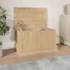 vidaXL Úložný box Sonoma dub 50 x 30 x 28 cm materiál na Náhľad obrázku produktu 2