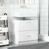 vidaXL Vanity unit white 59x37x59 cm materiál na bázi dřeva Náhled obrázku produktu 3