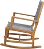 Schaukelstuhl HWC-P73, Garten Outdoor Wippstuhl Relaxstuhl Produktbild-Vorschau 6