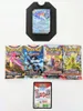 A display of Pokémon trading cards and booster packs, with a single card prominently featured above. Voir les images du produit