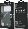 The image shows the packaging of a BMW M branded mobile phone accessory, specifically a phone case, with the product visible through a clear window. Anteprima dell’immagine prodotto