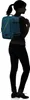 A person wearing a backpack. Produktbild-Vorschau