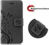 Handytasche für Huawei Y5 2019 Blumen Flip Cover Buchhülle Produktbild-Vorschau 8