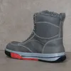 A single gray winter boot is shown against a gray background. Produktbild-Vorschau