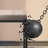 CLP Sitzhocker Barci mit Polsterung und schwarzem Produktbild-Vorschau 4