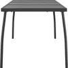 vidaXL Stół ogrodowy antracyt 165x80x72 cm stalowa kratka Podgląd zdjęcia produktu 4