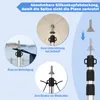 Izrielar 4 Stück Teleskop Zeltstange 88cm-234cm Produktbild-Vorschau 3