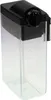 A clear studio shot of a coffee machine milk frother jug. Voir les images du produit