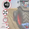 KOTARBAU® Rameno zrcátka pro zrcátko traktoru 13 x 13 cm 1 Náhled obrázku produktu 4