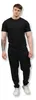 Oversize T-Shirt für Herren – Größe L – Schwarz – 100% Produktbild-Vorschau 4