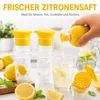 Zitronenpresse,2X Zitruspresse Mit Deckel Und Ausgießer Produktbild-Vorschau 5