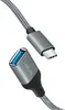 LogiLink USB-C > USB 3.2 (ST-BU) 0,15m Adapter Grau Produktbild-Vorschau 3
