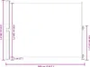 A diagram showing the dimensions of a retractable side awning. Produktbild-Vorschau