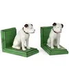 Moritz Lot de 2 serre-livres chien terrier blanc 7,5 x 14 x Voir les images du produit 5