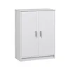 Schuhschrank >Basic< in Weiß - 75x101x36 (BxHxT) Produktbild-Vorschau 4