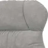 vidaXL Sessel Hellgrau 69 x 74 x 93 cm Samt Produktbild-Vorschau 7
