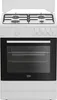 Beko FBG62010DW, Freistehender Herd, Weiß, Drehregler, Produktbild-Vorschau 1