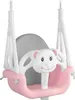 Huśtawka kubełkowa miś 3 w 1 Ricokids różowa Podgląd zdjęcia produktu 2