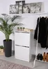 BISSA Weißer Schuhschrank mit 2 Fächern, 49x93 cm IKEA Produktbild-Vorschau 2