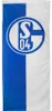 FC Schalke 04 Hissfahne Signet 150x350 cm Produktbild-Vorschau 1