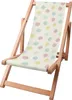 A children's deck chair with a pastel polka dot pattern. Produktbild-Vorschau