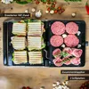 TZS First Austria Kontaktgrill , 1800W, Edelstahl, Panini Produktbild-Vorschau 3