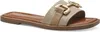 Tamaris Damen Pantoletten 1-27100-42 400 Farbe: Beige Produktbild-Vorschau 1