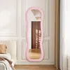 ProximaX Ganzkörperspiegel 160x50 cm Rosa, Wellenform mit Produktbild-Vorschau 2