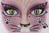 HERMA 15310 5x Adesivo Face Art Gatto rosa Anteprima dell’immagine prodotto 1
