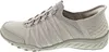 A side view of a gray Skechers slip-on shoe. Náhled obrázku produktu