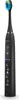 A black electric toothbrush with a multi-colored brush head is shown against a white background. Náhled obrázku produktu