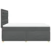 Boxspringbett mit Matratze Dunkelgrau 140x200 cm Stoff Produktbild-Vorschau 7