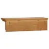 vidaXL Wieszak ścienny 60x16x16 cm lite drewno dębowe Podgląd zdjęcia produktu 3