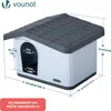 VOUNOT® Katzenhaus & Hundehütte Indoor Outdoor, Produktbild-Vorschau 3