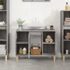 vidaXL Umyvadlo Vanity Unit Grey Sonoma 80x33x60 cm Dřevěný Náhled obrázku produktu 3