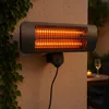 alpina Chauffage infrarouge suspendu Terrasse 2000W 3 Voir les images du produit 10