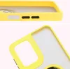 Close-up shots of a yellow and transparent phone case. Produktbild-Vorschau