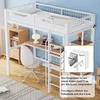 Lit mezzanine avec bureau 90 x 200 cm – Lit superposé et Voir les images du produit 5