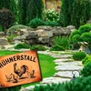 Hühnerstall Metallschild XL in 21x28 cm mit Hahn und Hennen Produktbild-Vorschau 5