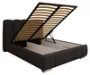Polsterbett „ZAIRA“ – Modernes Design, viele Farben & Produktbild-Vorschau 5