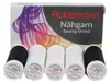 Ackermann Nähgarn Stärke 120 5 x 200m schwarz und weiß Produktbild-Vorschau 1
