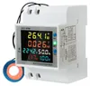 A digital multi-function meter with a display screen and a current transformer. Náhled obrázku produktu