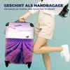 MuchoWow® Koffer Handgepäck Trolley Rollkoffer Kleine Produktbild-Vorschau 4