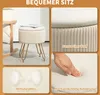HOMCOM Banc avec espace de rangement, banc rembourré 2 en 1 Voir les images du produit 6