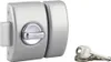 Verrou à bouton Design 5 pour porte d'entrée, cylindre Voir les images du produit 1