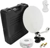 PremiumX Camping SAT Anlage Single LNB 10m Kabel 2x Produktbild-Vorschau 1