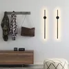 ZMH LED wandlamp, set van 2, binnenwandlamp, 60 cm, zwart, Productafbeelding-voorbeeld 6