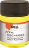 KREUL Acryl Neonfarbe im Glas neongelb 50 ml Produktbild-Vorschau 1