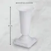 Grabvasen mit Sockel zum Hinstellen 2er Set 31 cm, weiss Produktbild-Vorschau 2