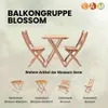 3tlg. Balkongruppe Blossom, Akazienholz massiv + geölt, Produktbild-Vorschau 8